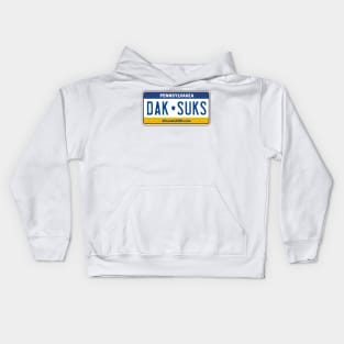 The Dak Suks PA Plate Kids Hoodie